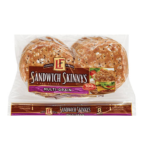 L'oven Fresh Multigrain Sandwich Skinnys, 12 oz
